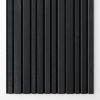 Schwarze Diamantenesche Barcode, Schwarz, RecoSilent, (Akustikfilz)