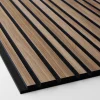 Diamond Walnut Barcode, black RecoSilent side view
