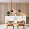 Barcode Diamond Oak with Grey Recosilent in dining room