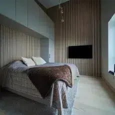 Ribbon-Wood Klassische Eiche im Schlafzimmer