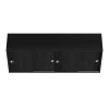 Brace cabinet Black Ash 1200 mm 4 sliding doors