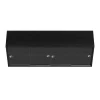 Brace cabinet Black Ash 1200 mm 4 glass doors