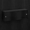 Brace wall cabinet Black Diamond Ash 1200 mm 2 sliding doors with Black Diamond Ash acoustic panels